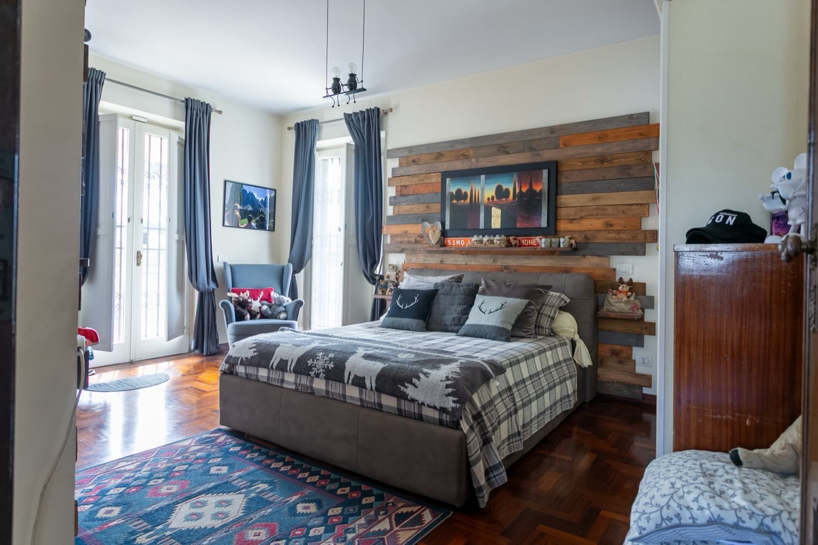 Villa con dependance, piscina e parco privato — Camere da letto 2